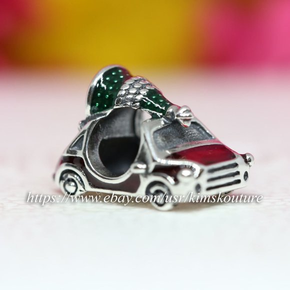 Pandora Festive Car & Christmas Tree Charm 792358C01 - Picture 1 of 5